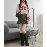 ナンバリングメッシュショートニット | WEGO【WOMEN】 | 詳細画像3 