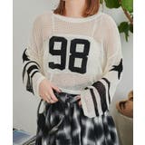 ナンバリングメッシュショートニット | WEGO【WOMEN】 | 詳細画像13 