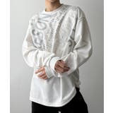 エンボスグラフィックT(LS) | WEGO【MEN】 | 詳細画像7 