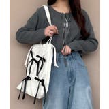 ドロストリボンギャザートート | WEGO【MEN】 | 詳細画像7 