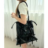 ドロストリボンギャザートート | WEGO【MEN】 | 詳細画像11 