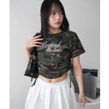 柄1 | ロゴサイドドロストちびT | WEGO【WOMEN】