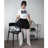 ナンバリングサイドドロストちびT | WEGO【WOMEN】 | 詳細画像2