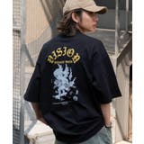 ブラック | 別注VISIONエンジェルグラフィックT(SS) | WEGO【MEN】