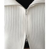 オフショルダブルジップニット | WEGO【WOMEN】 | 詳細画像5 