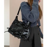 ギャザーリボンハーフムーンバッグ | WEGO【WOMEN】 | 詳細画像8