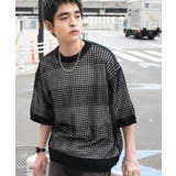 ブラックボーダー | アンサンブルメッシュニットプルオーバー(SS) | WEGO【MEN】