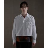 ホワイト | ブロードクロップドシャツ | WEGO【MEN】
