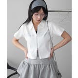 ラインストーンロゴWZIPトップス | WEGO【WOMEN】 | 詳細画像1 