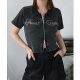 ラインストーンロゴWZIPトップス | WEGO【WOMEN】 | 詳細画像15 