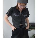 ラインストーンロゴWZIPトップス | WEGO【WOMEN】 | 詳細画像16 