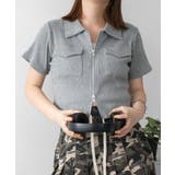 ポケットデザインWZIPトップス | WEGO【WOMEN】 | 詳細画像15 