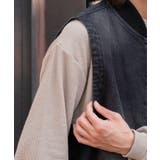 ワーカーズZIPデニムベスト | WEGO【MEN】 | 詳細画像5