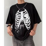 ブラックその他 | アクセ付きハードグラフィックT(SS) | WEGO【MEN】
