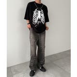 クロスモチーフオーバーダイバギーパンツ | WEGO【MEN】 | 詳細画像3 