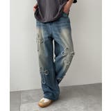 クロスモチーフオーバーダイバギーパンツ | WEGO【MEN】 | 詳細画像4 