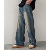 スターモチーフオーバーダイバギーパンツ | WEGO【MEN】 | 詳細画像4 