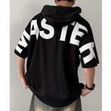 ブラック | ストレートラインプルパーカー(SS) | WEGO【MEN】
