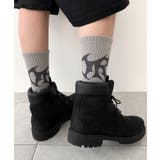 ライトグレー | トライバルロゴソックス(R) | WEGO【WOMEN】