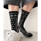 ブラック | ペイズリーソックス(R) | WEGO【MEN】