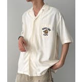 アサライクTIGERシシュウシャツ | WEGO【MEN】 | 詳細画像4 