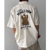 アサライクTIGERシシュウシャツ | WEGO【MEN】 | 詳細画像5 