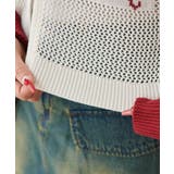 ラグランメッシュニットショートパーカー | WEGO【WOMEN】 | 詳細画像6 