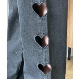 ハートサイドラインストレートパンツ | WEGO【WOMEN】 | 詳細画像7