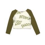 カーキ | ランダムロゴメロウシアートップス | WEGO【WOMEN】