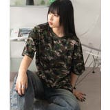 柄1 | ヴィンテージウォッシュグラフィックビッグT | WEGO【WOMEN】