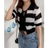 襟付きリボンメッシュショートカーデ | WEGO【WOMEN】 | 詳細画像13