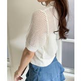 襟付きリボンメッシュショートカーデ | WEGO【WOMEN】 | 詳細画像16