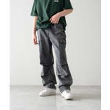 65 | デニムイージーカーゴパンツ(JUNIOR) | WEGO【MEN】
