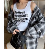 グラフィックカップ付きリブタンク | WEGO【WOMEN】 | 詳細画像10 