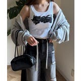 グラフィックカップ付きリブタンク | WEGO【WOMEN】 | 詳細画像19 