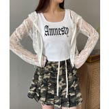 グラフィックカップ付きリブタンク | WEGO【WOMEN】 | 詳細画像21 