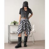 ランダムヘムチェックミニスカート | WEGO【WOMEN】 | 詳細画像2