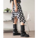ランダムヘムチェックミニスカート | WEGO【WOMEN】 | 詳細画像7