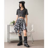 ランダムヘムチェックミニスカート | WEGO【WOMEN】 | 詳細画像9