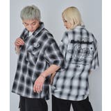 グラフィックオンブレチェックシャツ(SS) | WEGO【MEN】 | 詳細画像2