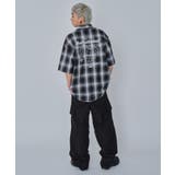 グラフィックオンブレチェックシャツ(SS) | WEGO【MEN】 | 詳細画像21