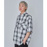 イラストオンブレチェックシャツ(SS) | WEGO【MEN】 | 詳細画像13 