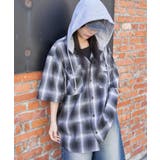 オンブレチェックフードシャツ(SS) | WEGO【MEN】 | 詳細画像4