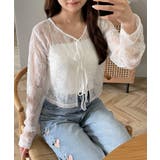 レースリボンカーディガン | WEGO【WOMEN】 | 詳細画像1
