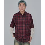 チェックレイヤードシャツ(LS) | WEGO【MEN】 | 詳細画像15 