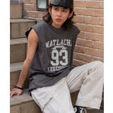 柄5 | ヴィンテージライクグラフィックノースリーブ | WEGO【MEN】