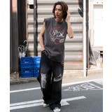 ヴィンテージライクグラフィックノースリーブ | WEGO【MEN】 | 詳細画像3
