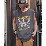 ヴィンテージライクグラフィックノースリーブ | WEGO【MEN】 | 詳細画像29