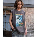 ヴィンテージライクグラフィックノースリーブ | WEGO【MEN】 | 詳細画像36