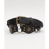 ブラック | Lウエスタンリングベルト | WEGO【WOMEN】